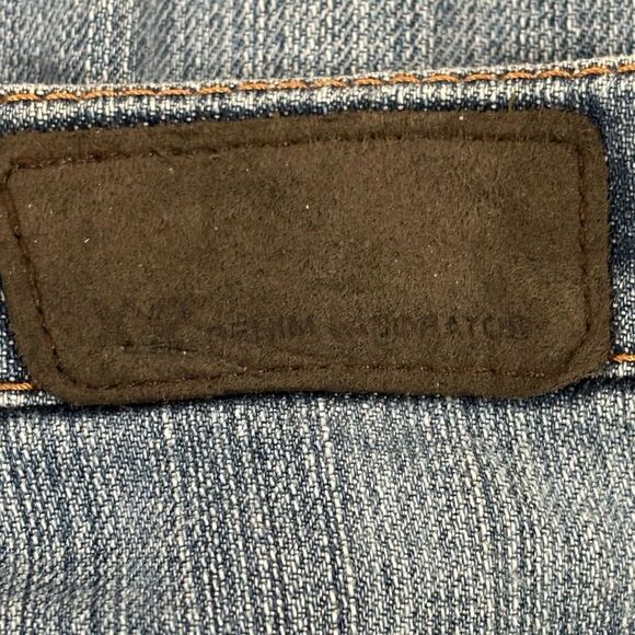 VINTAGE 90s Express X2 Low Rise Festival Rocker Stevie Boho Boot Leg Jeans 10 - Picture 6 of 11